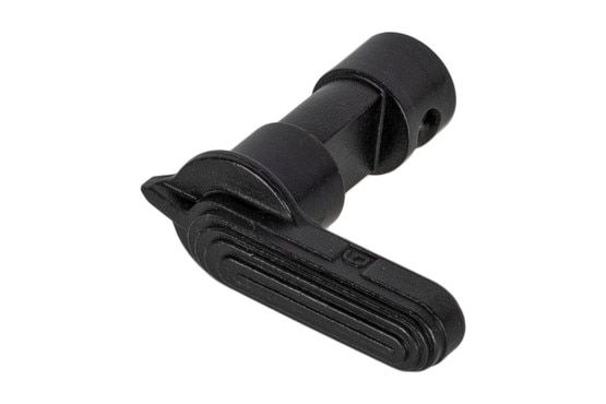 The Geissele Posi-Snap AR15 Safety Selector features a 90 degree throw